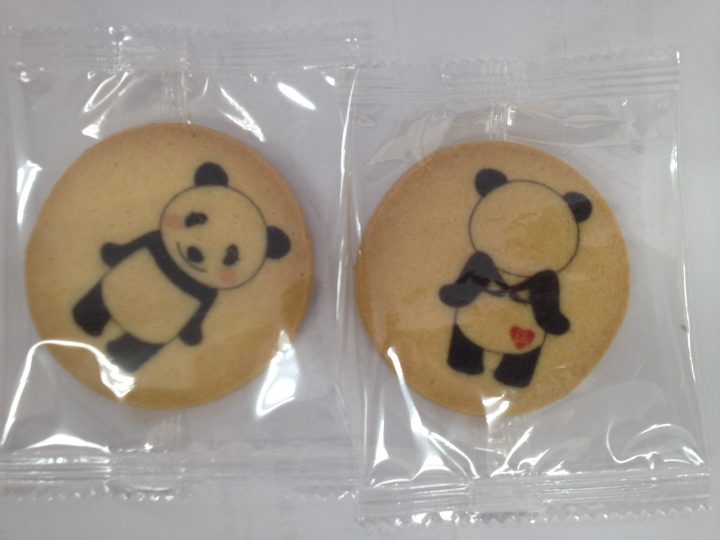 パンダのクッキー