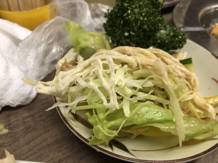 ひな鳥金子本成寺店の生野菜